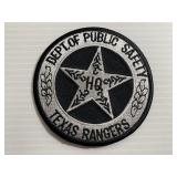 TEXAS RANGERS DEPT OF PUBLIC SAFETY PATCH