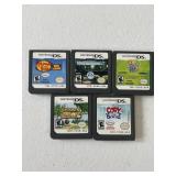 5 - NINTENDO DS GAMES:  CHICKEN SHOOT, NEED FOR