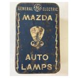 VINTAGE GE AUTO LAMPS TIN