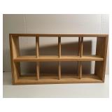 Wood Wall Hanger Shelf