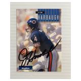 Chicago Bears Jim Harbaugh Autographed Card