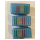 3 UNUSED .380 9MM RELOAD CASES