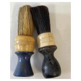 Vintage shaving brushes