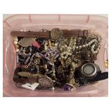 LOT OF MIXED JEWELRY "LARGE BAG FULL"