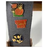 3 American Heavy Metal Band Lapel Pins
