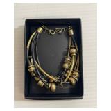 Avon Gold & Black Colored Mixed Style Bracelet