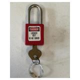 MASTER LOCK "SAFETY LOCK OUT" LOCK WITH KEY