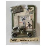 GEARBOX TOYS 1941 USMC RECRU8ITING CHEVY TRUCK
