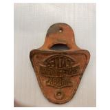 HARLEY DAVIDSON BOTTLE OPENER CAST IRON