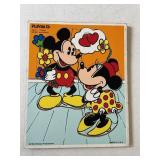 DISNEY PLAYSKOOL MICKEY & MINNIE WOOD PUZZLE