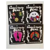 VINTAGE 4 IRON ON PATCHES