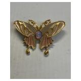 Butterfly Pin 2.25" x1.25"