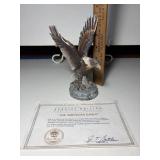 The American Eagle Porcelain Sculpture