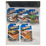 5 NEW HOT WHEELS X 5