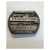 FLORENCE MINING SAFETY AWARD BELT BUCKLE