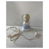 PRECIOUS MOMENTS GIRLS PRAYING NIGHT LIGHT, WORKS