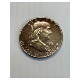 1961 PROOF SILVER FRANKLIN HALF