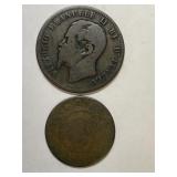 1858 NETHERLAND & 1863 ITALY