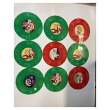 KIDDIE 5-INCH LITTLE JOHN RECORDS X 9