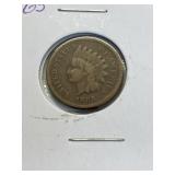 1865 INDIAN HEAD PENNY