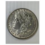 1889  MORGAN SILVER DOLLAR AU BU