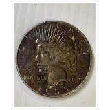 1935-S  PEACE SILVER DOLLAR SEMI-KEY