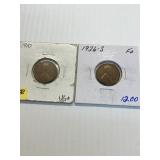 1910,1926-S WHEAT PENNY LOT