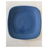 Fiestaware square platter, Lapis color