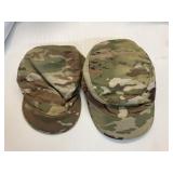 2 CAMO CADET CAPS