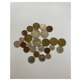 LOT OF FOREIGN COINS