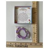 1ST DAY OF KINDERGARTEN/MOMMY & ME BRACELETS