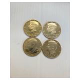 PROOF JFK HALVES 1972-S, 73-S,76-S,77-S LOT X 4