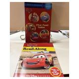 2 DISNEY PIXAR BOOKS - 'CARS': 1 READ ALONG DISC