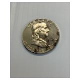 1961 PROOF FRANKLIN HALF DOLLAR