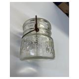 ATLAS WHOLE FRUIT JAR W/ GLASS LID