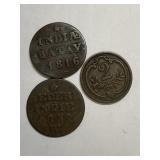 1816 BATAVIA, 1839 INDIA, 1894 HUNGARY