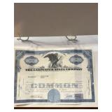 VINTAGE STOCK CERTIFICATE, NOV. 20, 1959 30 SHARES