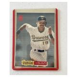 ROBIN YOUNT/GEORGE BRETT BASEBALL CARD