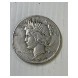 1935-S  PEACE SILVER DOLLAR SEMI-KEY