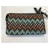 VERA BRADLEY WALLET, PEACOCK PATTERN
