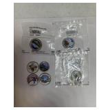 PAINTED QUARTERS & NICKEL LOT