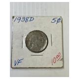 1938-D BUFFALO NICKEL