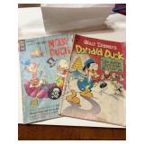 2 COMIC BOOKS: WALT DISNEY MOBY DUCK JUNE 1968 &