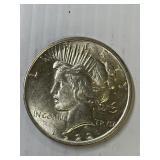 1922  PEACE SILVER DOLLAR BU