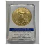 1933 $20 GOLD SAINT GARDENS TRIBUTE