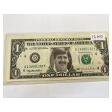 1995 $1 DAVEY ALLISON, DOLLAR, LEGAL TENDER