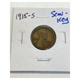 1915S WHEAT CENT