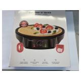 CHEFMAN ELECTRIC CREPE MAKER - NEW