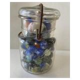 BALL JAR OF MARBLES