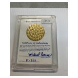 US PRESIDENTS 24KT G.P.